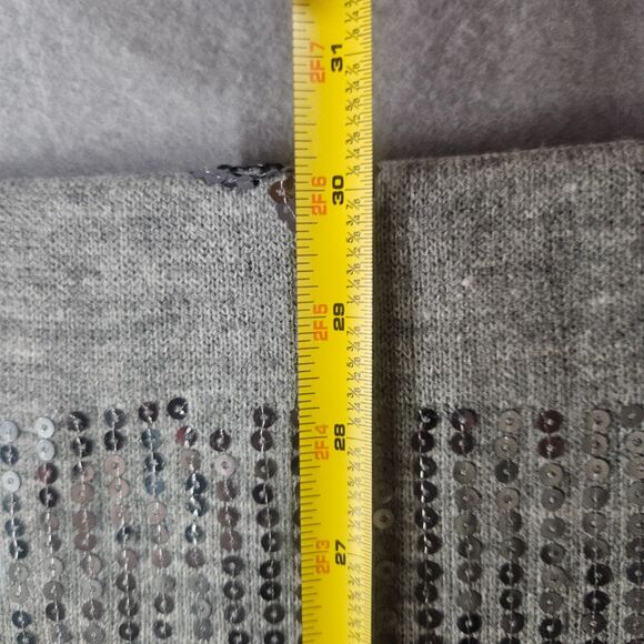 Disney Parks Adult Sequined Fine Knit Scarf Mikey and Stripes Subtle Disney Love - Picture 3 of 5